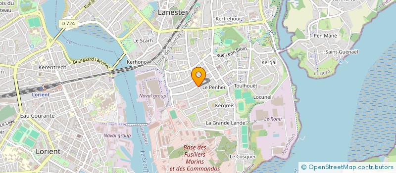 localisation de l'entreprise MONSIEUR ALEXANDRE EMERY  LANESTER