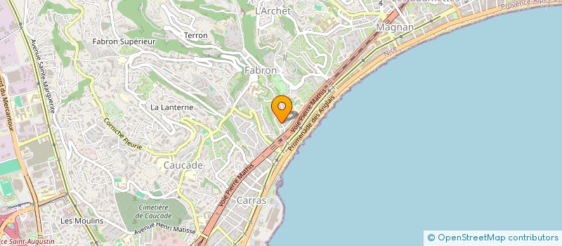 localisation de l'entreprise MONSIEUR ALEXANDRE EPAMINONDAS à NICE