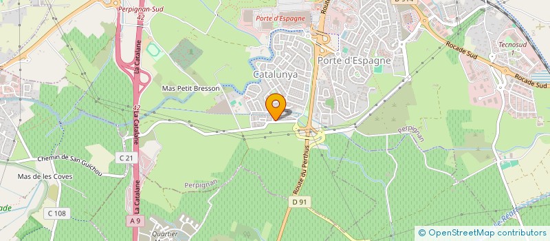 localisation de l'entreprise MONSIEUR ALEXANDRE ESCAICH  PERPIGNAN