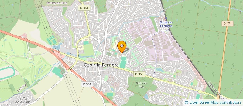 localisation de l'entreprise MONSIEUR ALEXANDRE ESCRIHUELA  OZOIR-LA-FERRIERE