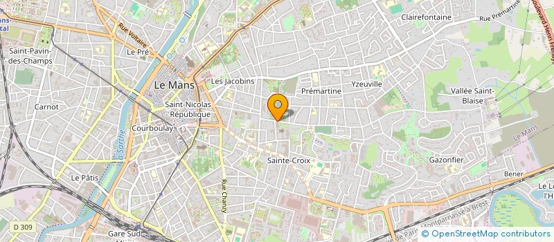 localisation de l'entreprise MONSIEUR ALEXANDRE ESPERO  LE MANS