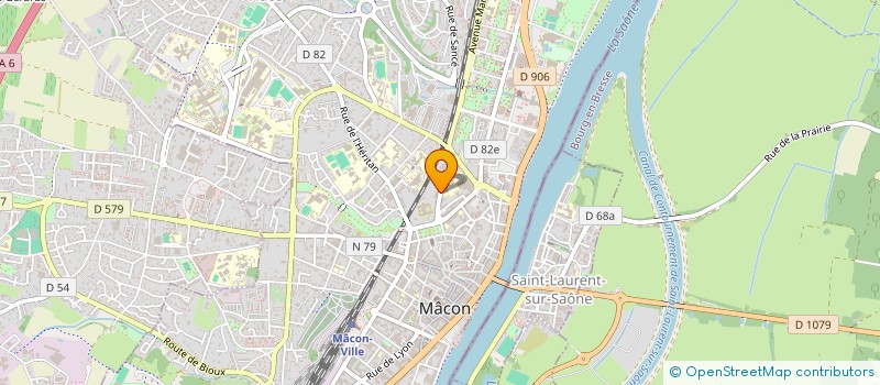 localisation de l'entreprise MONSIEUR ALEXANDRE ETEOCLE à MACON
