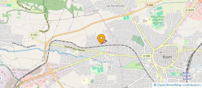 localisation de l'entreprise MONSIEUR ALEXANDRE ETIENNE  MOZAC