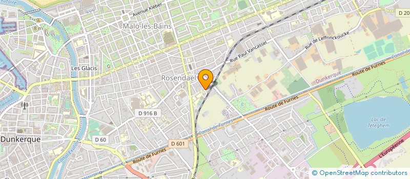 localisation de l'entreprise MONSIEUR ALEXANDRE EVDOKIMOV à DUNKERQUE