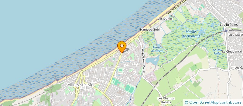 localisation de l'entreprise MONSIEUR ALEXANDRE EVRARD  VILLERS-SUR-MER