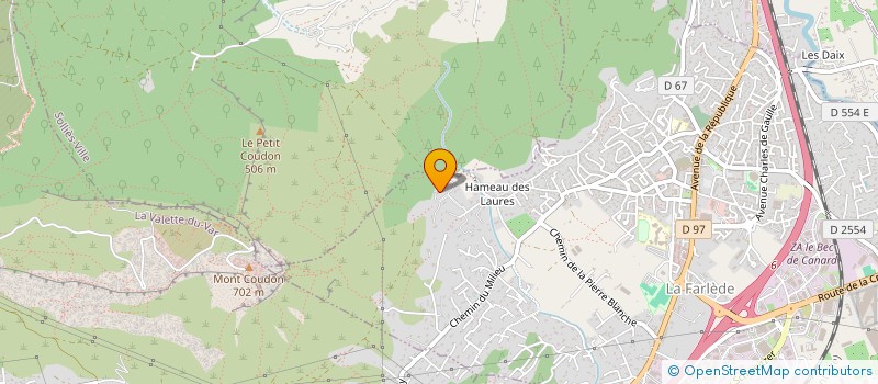 localisation de l'entreprise MONSIEUR ALEXANDRE EYMARD  LA FARLEDE