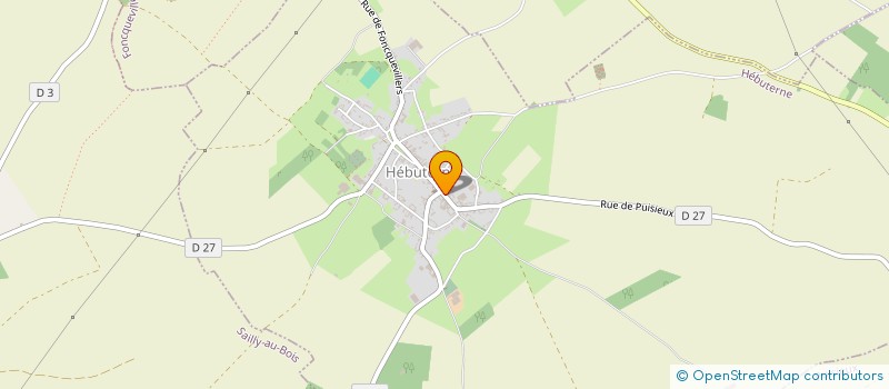 localisation de l'entreprise MONSIEUR ALEXANDRE EYZOP  HEBUTERNE