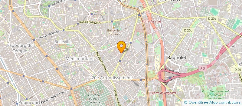 localisation de l'entreprise MONSIEUR ALEXANDRE FABRE  PARIS