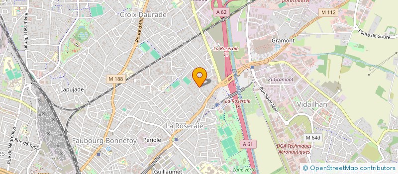 localisation de l'entreprise MONSIEUR ALEXANDRE FABRE à TOULOUSE