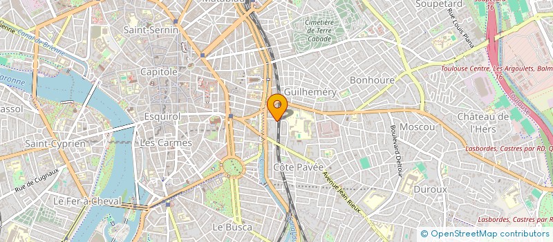 localisation de l'entreprise MONSIEUR ALEXANDRE FABRE à TOULOUSE