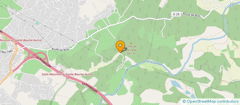 localisation de l'entreprise MONSIEUR ALEXANDRE FABRE-TESTE à ST MAXIMIN LA STE BAUME