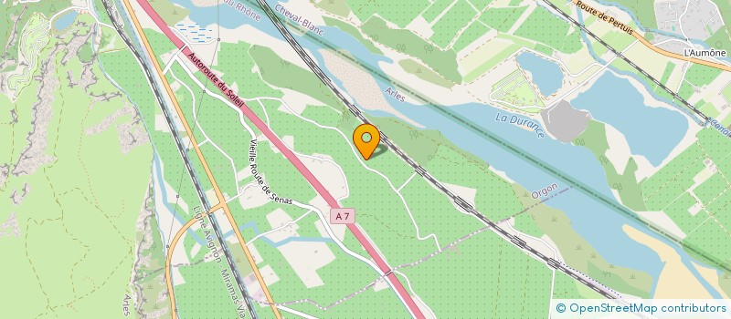 localisation de l'entreprise MONSIEUR ALEXANDRE FACOMPRE  ORGON