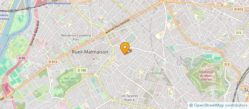 localisation de l'entreprise MONSIEUR ALEXANDRE FALCONNIER à RUEIL-MALMAISON