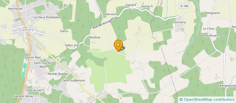 localisation de l'entreprise MONSIEUR ALEXANDRE FARINEY à CAMORS