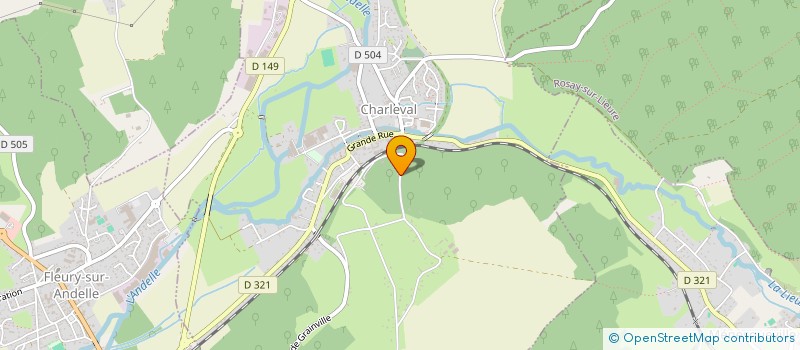 localisation de l'entreprise MONSIEUR ALEXANDRE FARMANEL  CHARLEVAL