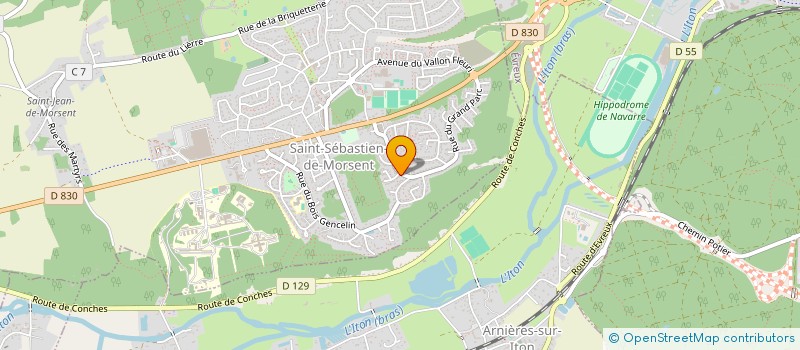 localisation de l'entreprise MONSIEUR ALEXANDRE FATRAS  EVREUX