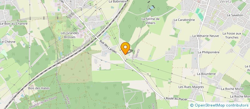 localisation de l'entreprise MONSIEUR ALEXANDRE FAUCHON  VERETZ