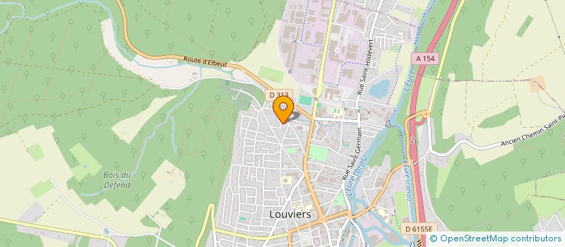 localisation de l'entreprise MONSIEUR ALEXANDRE FAURE à LOUVIERS