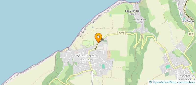 localisation de l'entreprise MONSIEUR ALEXANDRE FAUVEL  SAINT-PIERRE-EN-PORT