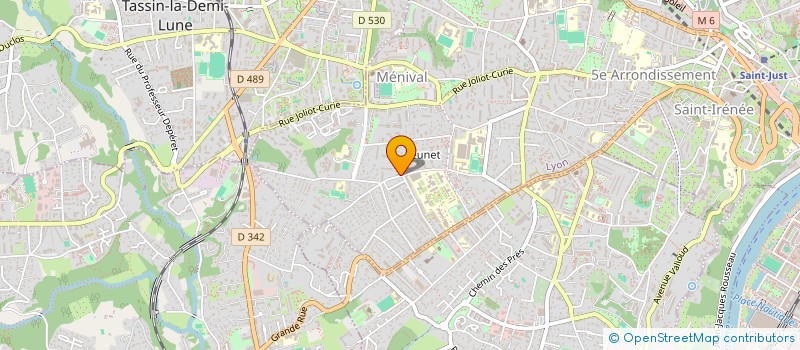 localisation de l'entreprise MONSIEUR ALEXANDRE FECHANT  LYON