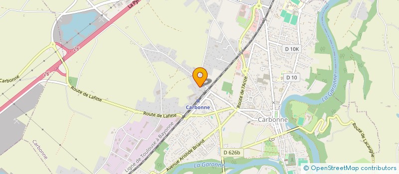 localisation de l'entreprise MONSIEUR ALEXANDRE FEDOU  CARBONNE