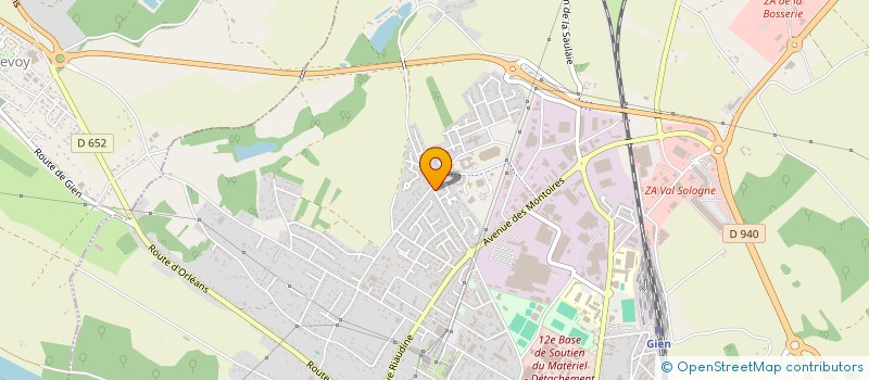 localisation de l'entreprise MONSIEUR ALEXANDRE FELIX-CROTEL  GIEN