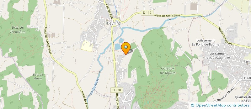 localisation de l'entreprise MONSIEUR ALEXANDRE FERLAY  PEYRINS