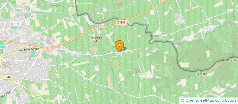 localisation de l'entreprise MONSIEUR ALEXANDRE FERNANDES  VALREAS