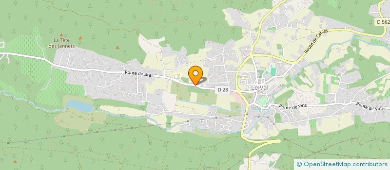 localisation de l'entreprise MONSIEUR ALEXANDRE FERNANDES  LE VAL