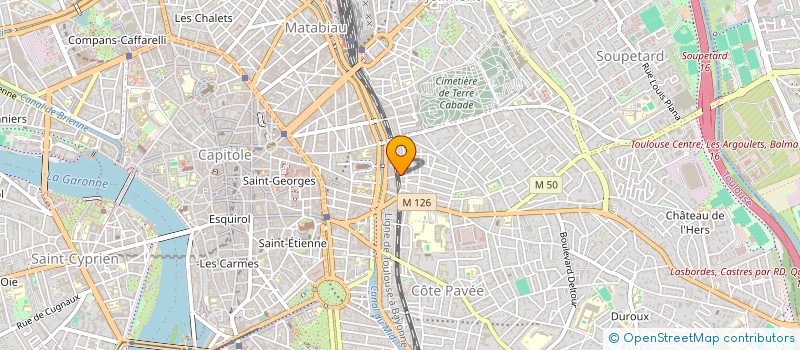 localisation de l'entreprise MONSIEUR ALEXANDRE FERNANDES  TOULOUSE