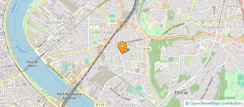 localisation de l'entreprise MONSIEUR ALEXANDRE FERNANDES  FLOIRAC