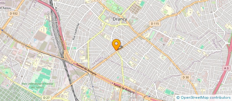 localisation de l'entreprise MONSIEUR ALEXANDRE FERNANDES GRACA à DRANCY