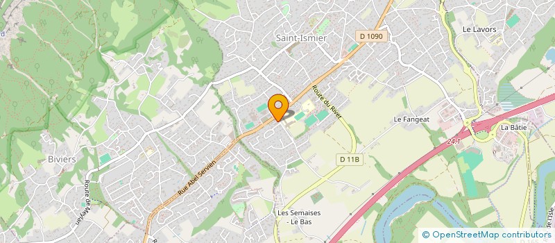localisation de l'entreprise MONSIEUR ALEXANDRE FERNANDEZ  GRENOBLE