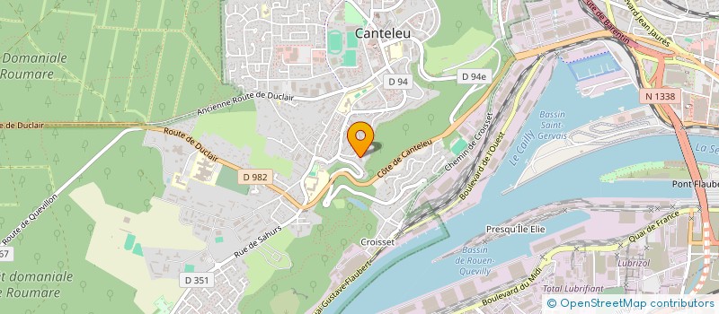 localisation de l'entreprise MONSIEUR ALEXANDRE FERON à CANTELEU