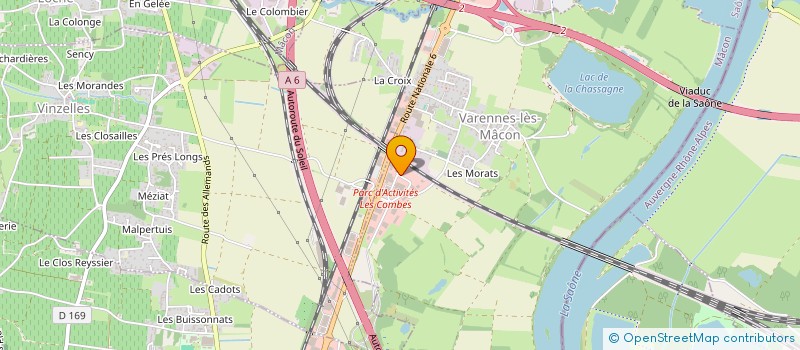 localisation de l'entreprise MONSIEUR ALEXANDRE FERRAND à VARENNES-LES-MACON