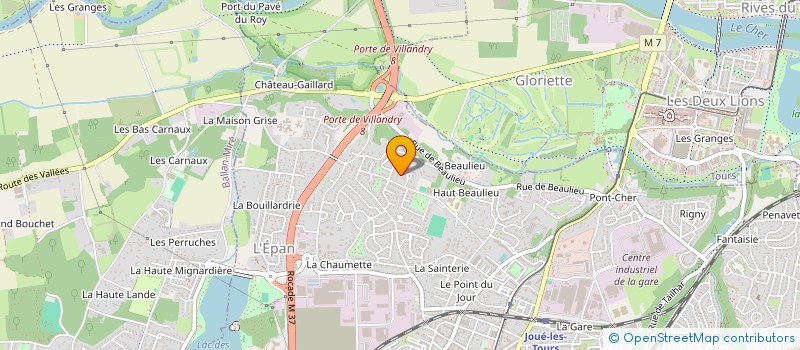 localisation de l'entreprise MONSIEUR ALEXANDRE FERRANTI  JOUE-LES-TOURS