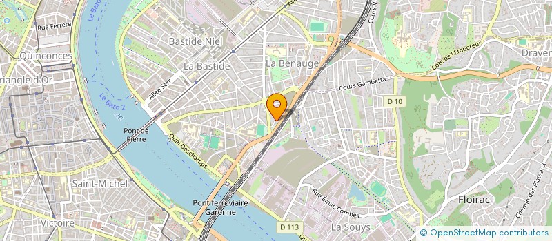 localisation de l'entreprise MONSIEUR ALEXANDRE FERRARA  BORDEAUX