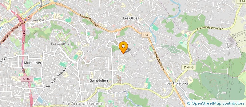 localisation de l'entreprise MONSIEUR ALEXANDRE FERRARIS à MARSEILLE