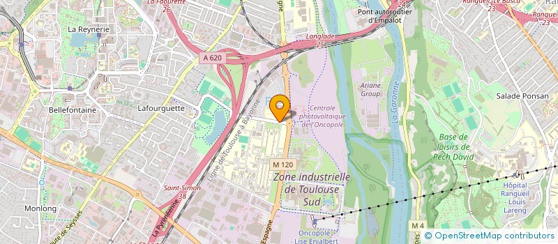 localisation de l'entreprise MONSIEUR ALEXANDRE FERREIRA à TOULOUSE