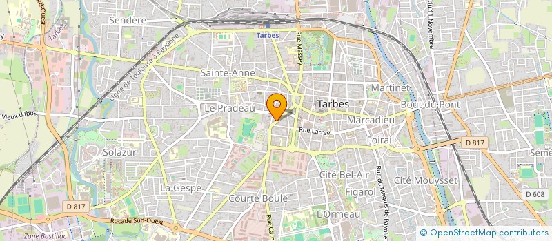 localisation de l'entreprise MONSIEUR ALEXANDRE FERREIRA DE MATOS à TARBES