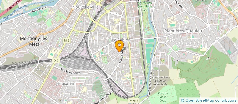 localisation de l'entreprise MONSIEUR ALEXANDRE FERRINI  METZ