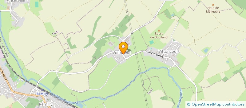 localisation de l'entreprise MONSIEUR ALEXANDRE FERRY  VOIMHAUT