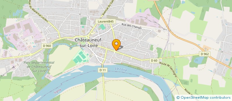 localisation de l'entreprise MONSIEUR ALEXANDRE FIGUEIREDO à CHATEAUNEUF-SUR-LOIRE