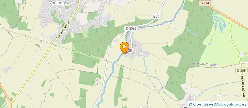 localisation de l'entreprise MONSIEUR ALEXANDRE FILIOT  CRECY-LA-CHAPELLE