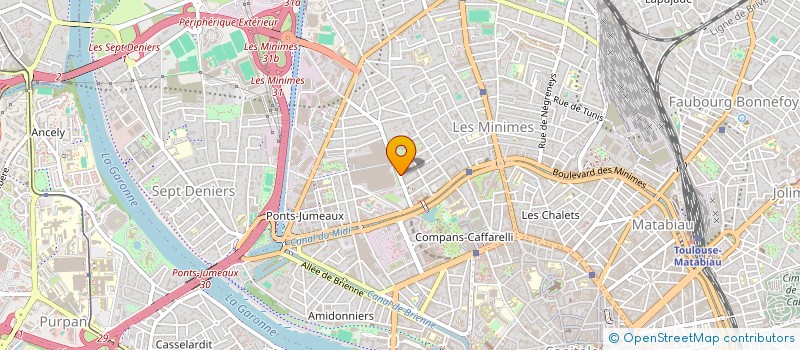 localisation de l'entreprise MONSIEUR ALEXANDRE FILLATRE à TOULOUSE