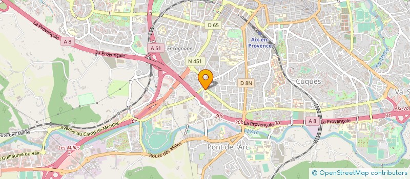 localisation de l'entreprise MONSIEUR ALEXANDRE FIRMIAN à AIX EN PROVENCE