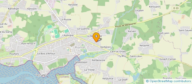 localisation de l'entreprise MONSIEUR ALEXANDRE FLAHAT à RIANTEC