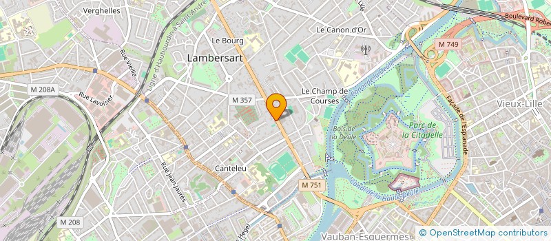 localisation de l'entreprise MONSIEUR ALEXANDRE FLAJOLLET à LAMBERSART