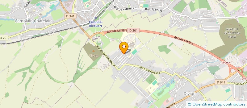 localisation de l'entreprise MONSIEUR ALEXANDRE FLANT  DIVION