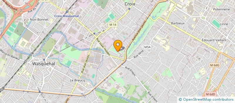 localisation de l'entreprise MONSIEUR ALEXANDRE FLEURQUIN  CROIX